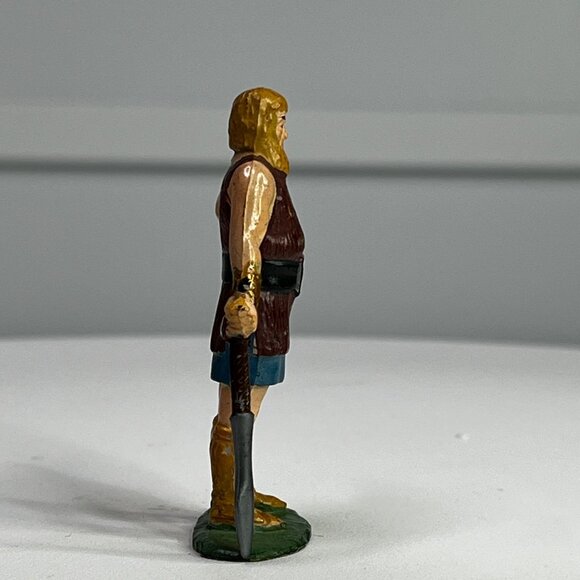 Vintage Marx Warriors Of The World Olaf Plastic Toy 1960s Hong Kong (Damaged) - Picture 7 of 9